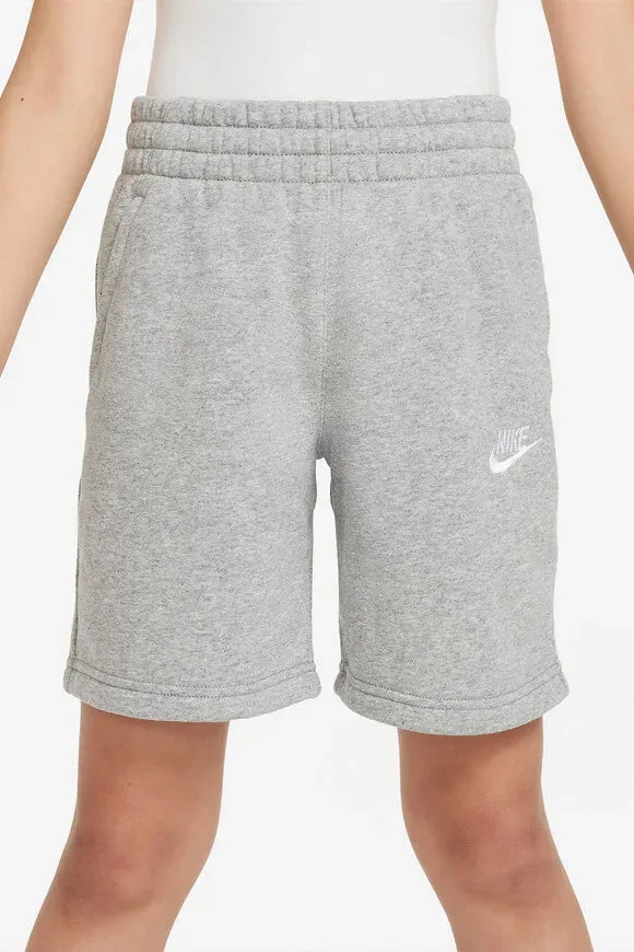 Nike Club Fleece Sweatshorts - Grey Heather M Kids
