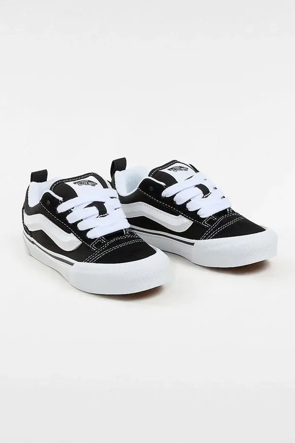 Vans Knu Skool Kids Sneaker - Black + True White EU34