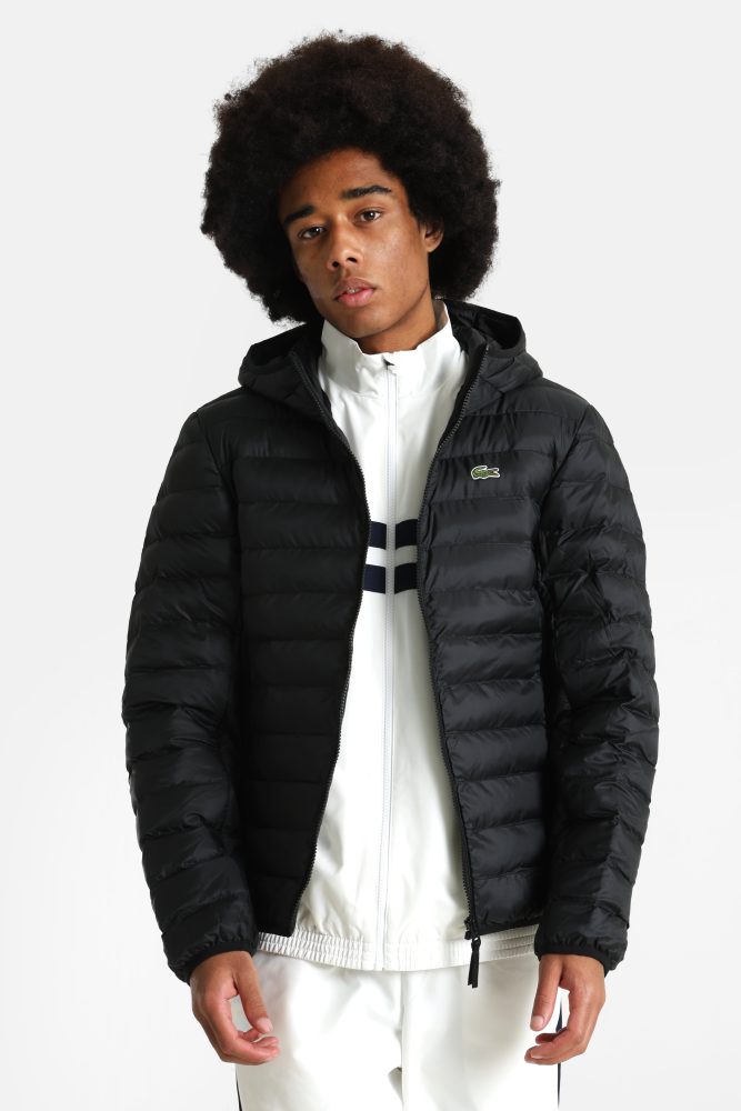 Lacoste Gesteppte Jacke - Black XL Herren