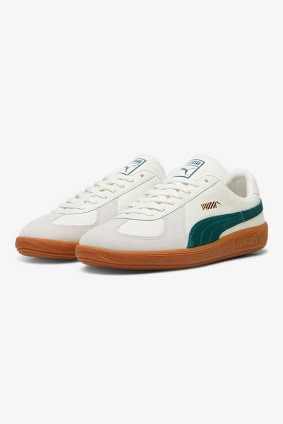 Puma Army Trainer Sneaker - Warm White + Dark Myrtle EU37.5 Damen