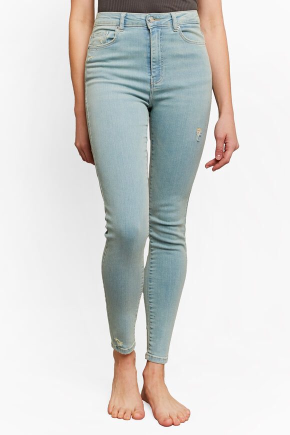 Tally Weijl High Waist Skinny Jeans - Blue Used 32 Damen