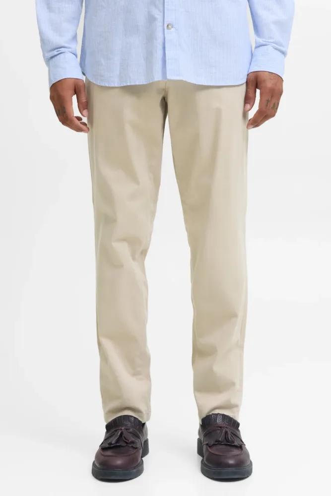 Jack & Jones - Chinohose, Slim Fit, für Herren, Beige, Größe W33/L32