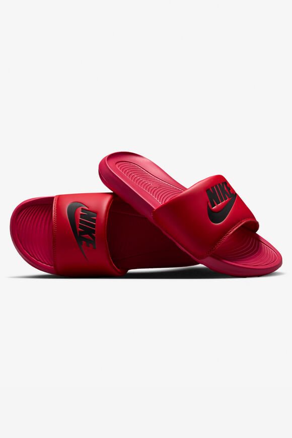 Nike Victori One Pantoletten - University Red + Black EU44 Herren