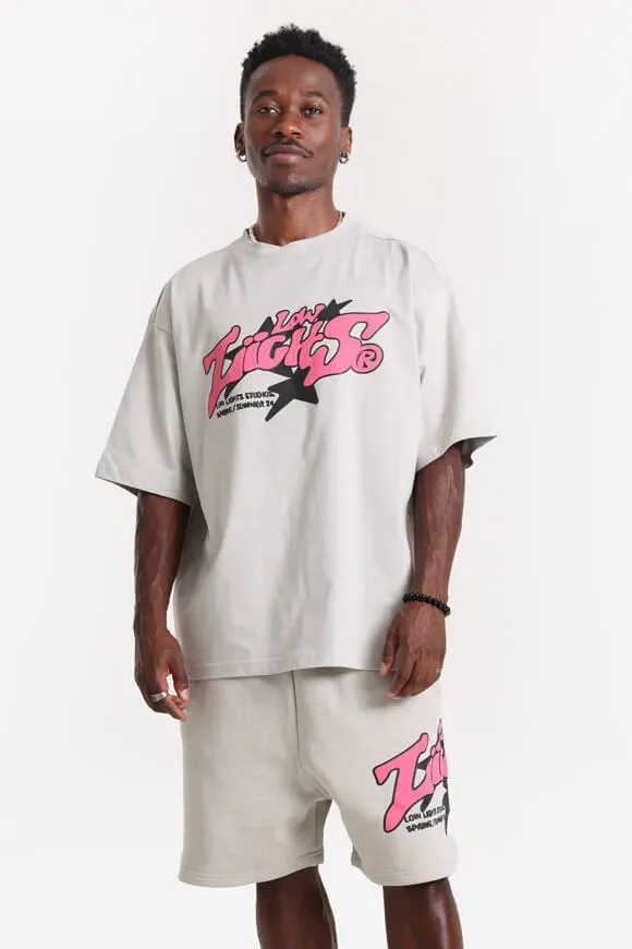 Lowlights Astro T-Shirt - Light Grey M Herren