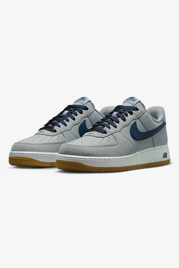 Nike Air Force 1 '07 LV8 Sneaker - Light Smoke Grey + Armory Navy EU41 Herren
