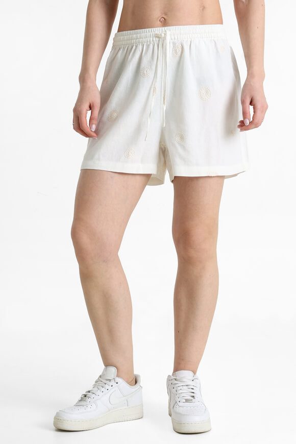 Only ONLCARO Leinenshorts - Bright White XS Damen