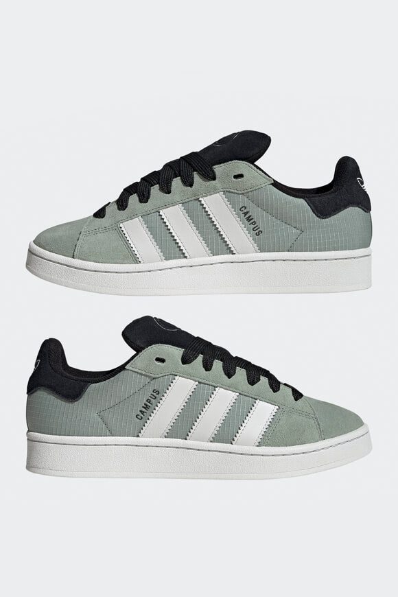 Adidas Originals Campus 00S Sneaker - Silver Green + Crystal White + Core Black EU36 2/3