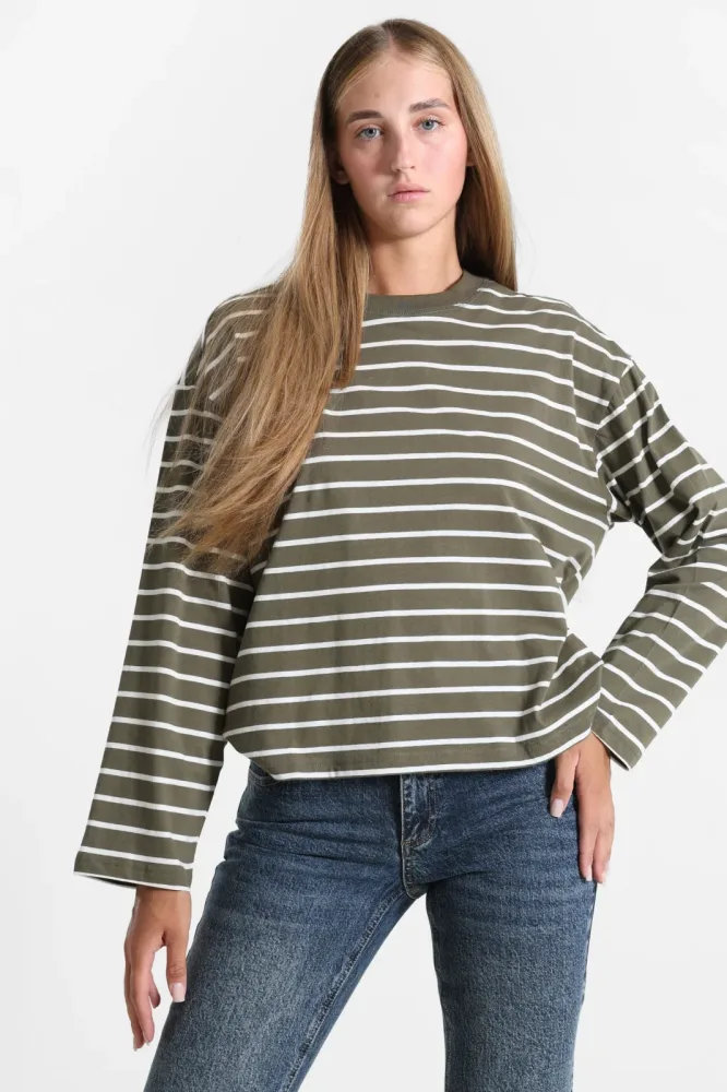 Only ONLHAPPY Langarmshirt M Damen