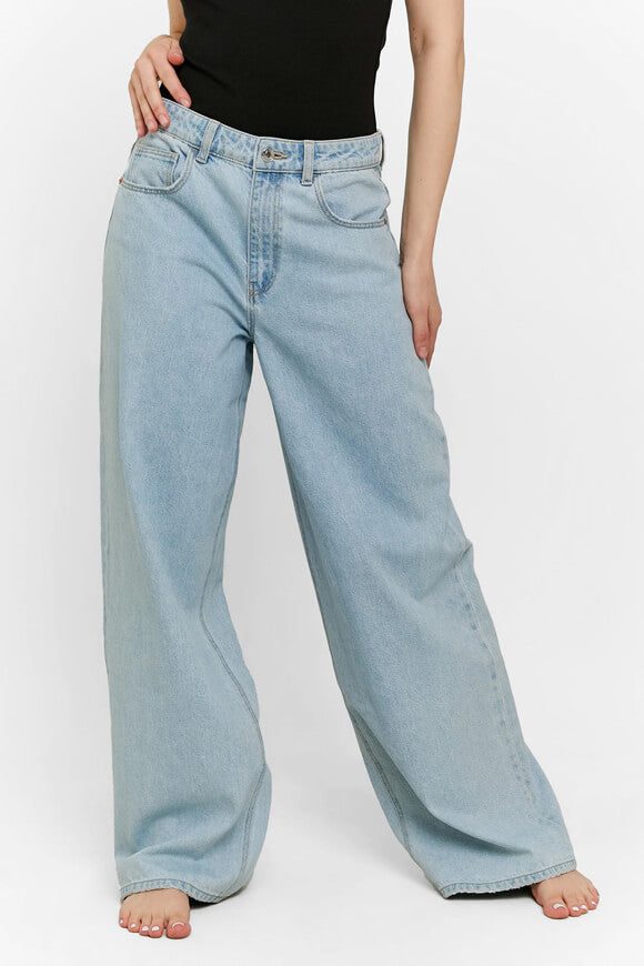 Tally Weijl Baggy Jeans - Light Blue Denim 34 Damen