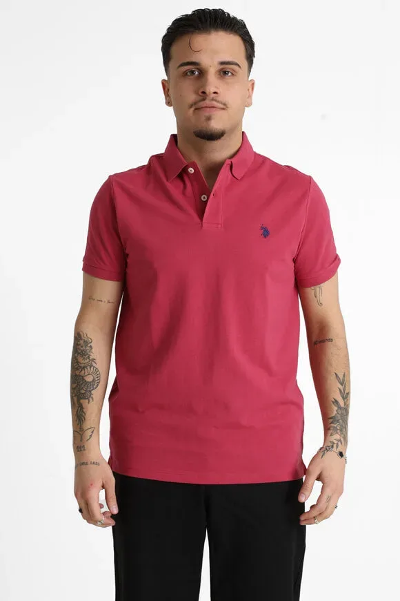 U.S. Polo Assn. King Poloshirt - Bordeaux L Herren