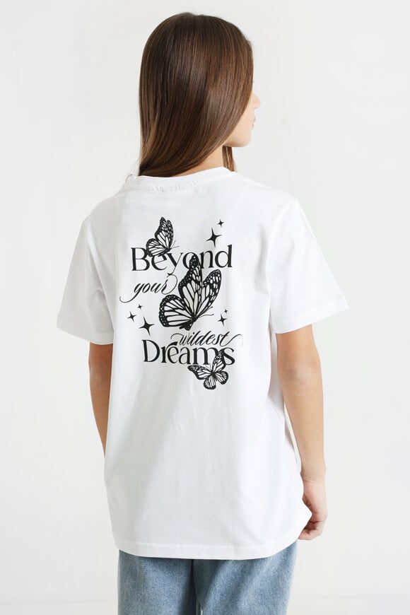 Miss Tee Beyond Your Dreams Oversize T-Shirt - White 146-152 Kids