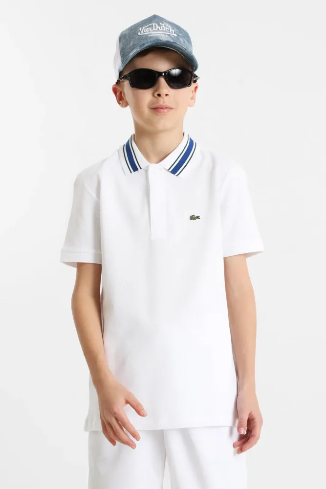 Lacoste Poloshirt - White 14 Kids