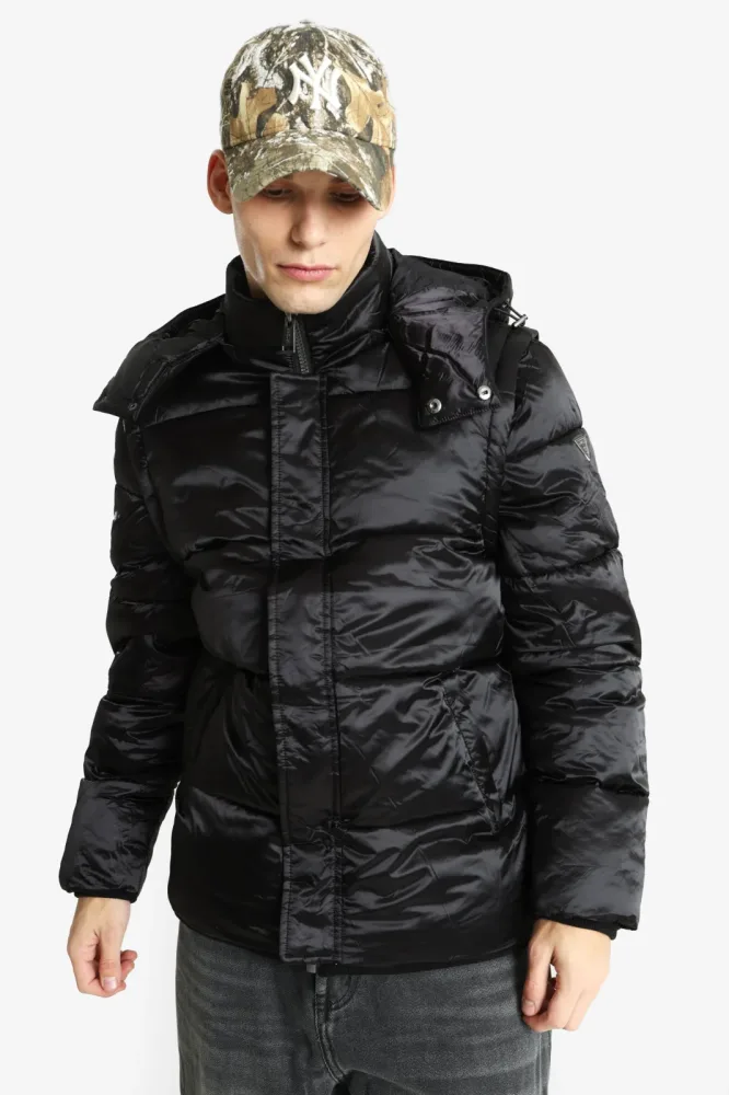 Guess Pufferjacke - Jet Black M Herren