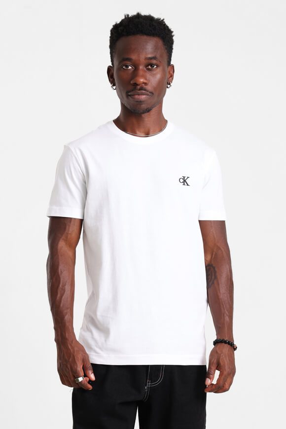 Calvin Klein Jeans T-Shirt - Bright White M Herren