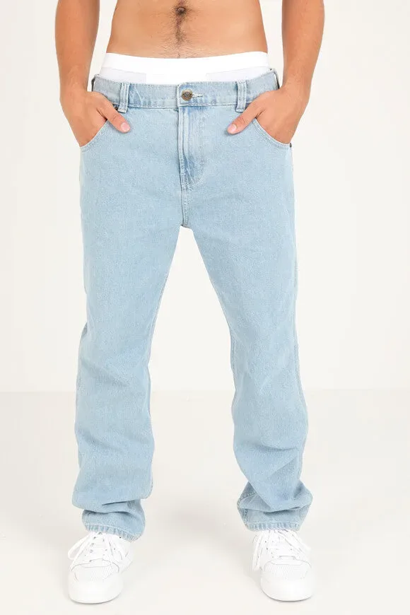 Dickies Houston Relaxed Straight Fit Jeans - Vintage Aged Blue 29/30 Herren