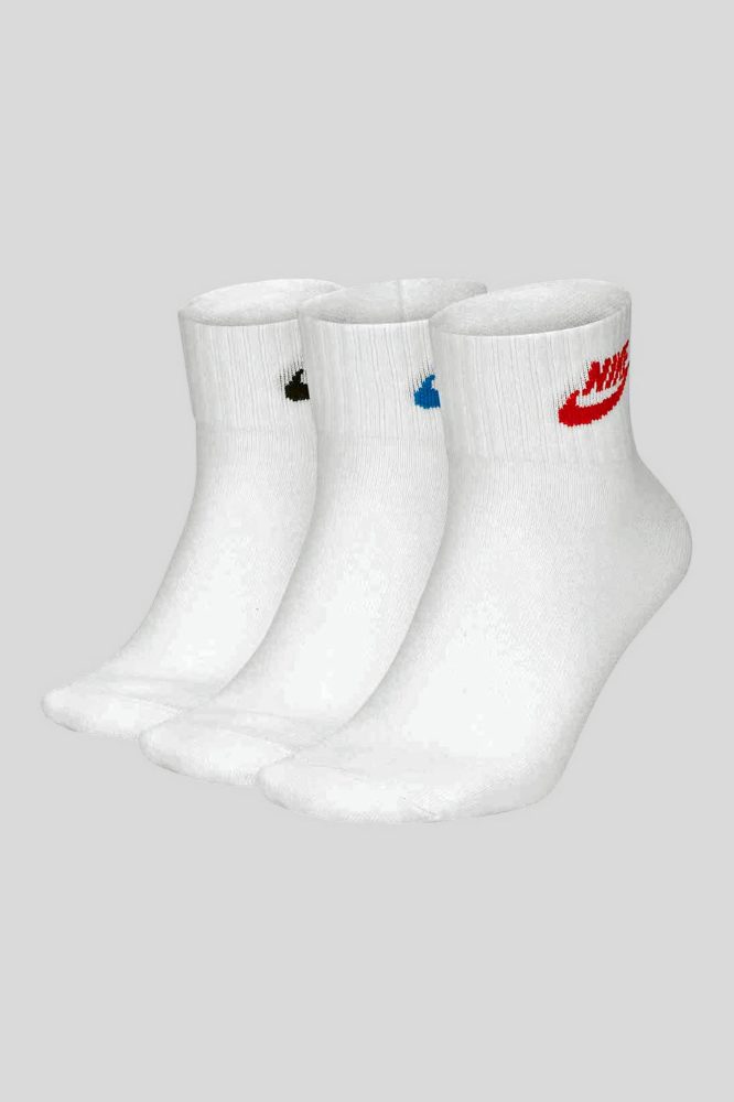 Nike Dreierpack Socken - Weiss EU42-46