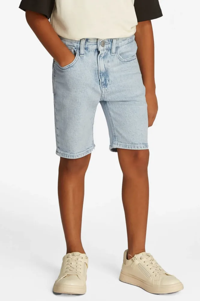 Calvin Klein Jeans Jeansshorts - Clean Sky Blue 14 Kids