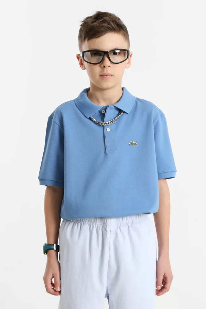 Lacoste Poloshirt - Blue 16 Kids