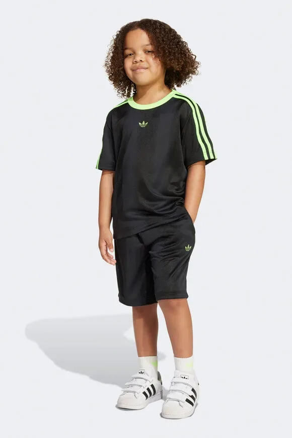 Adidas Originals Kids-Set - Black + Signal Green 116