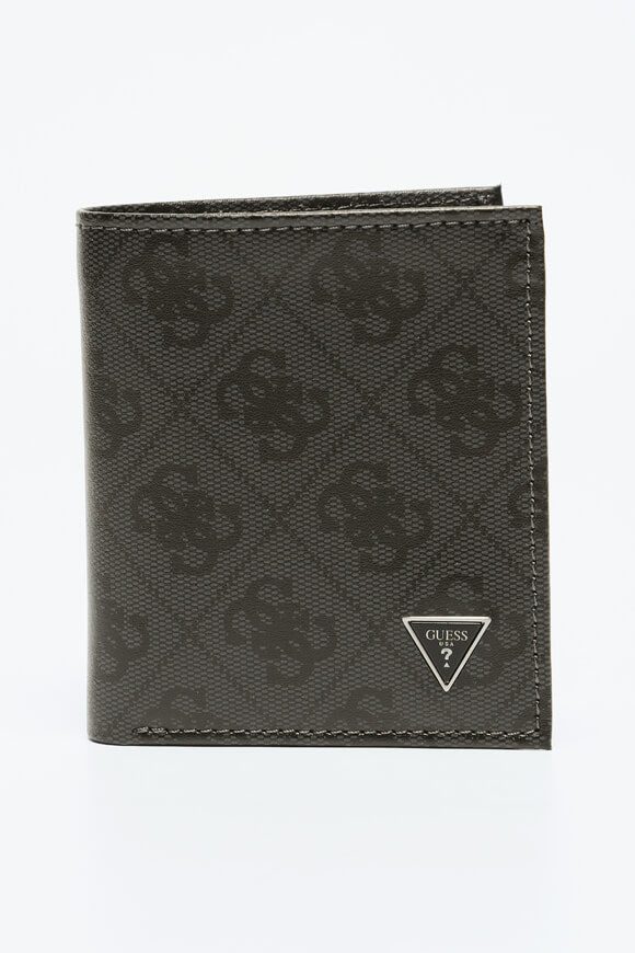 Guess Mini RFID-Portemonnaie - Coal Einheitsgroesse Herren