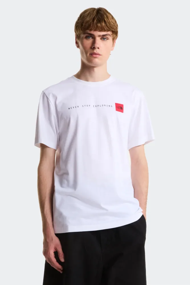The North Face Redbox T-Shirt - White L Herren