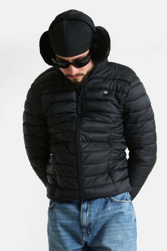 Blend Bhromsey Leichte gesteppte Jacke - Black L Herren