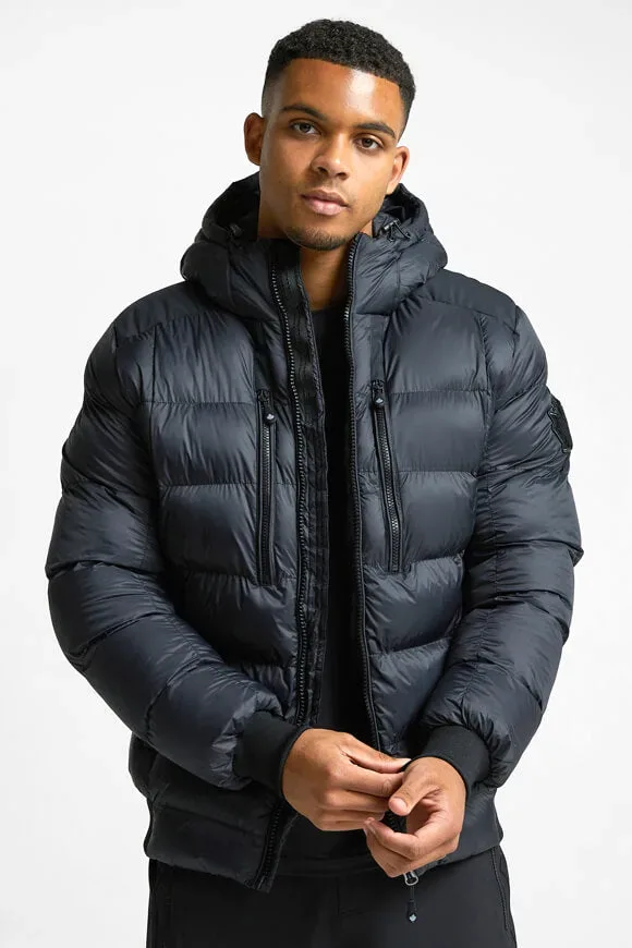 Zavetti Canada Anvox Puffer Bomberjacke - Jet Black L Herren