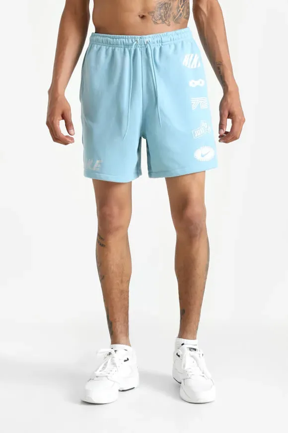 Nike Sweatshorts - Denim Turquoise L Herren
