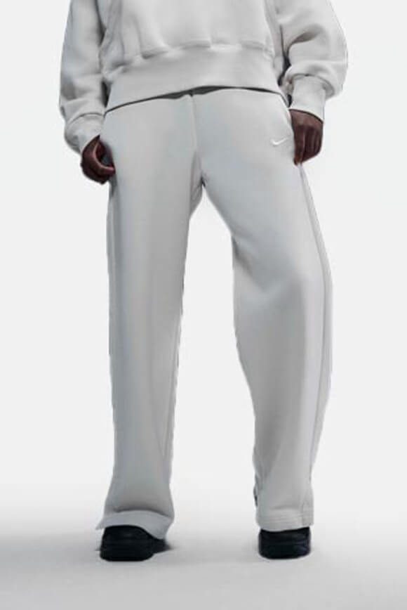 Nike Sportswear Phoenix Fleece Sweathose - Light Orewood Brown M Damen