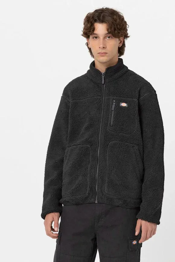 Dickies Mount Hope Fleecejacke - Black M Herren