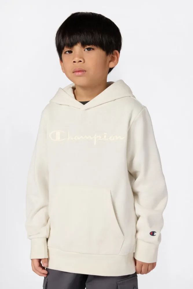 Champion Kapuzensweatshirt - Cream XXL Kids