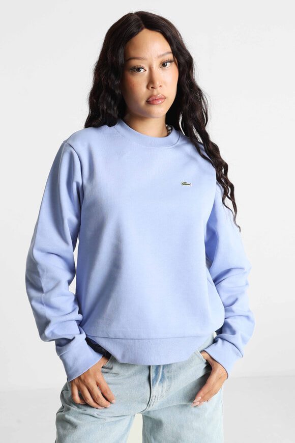 Lacoste Oversize Sweatshirt - Delphinium 34 Damen