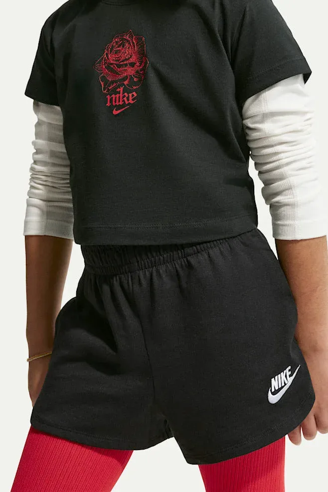 Nike Sweatshorts - Black M Kids