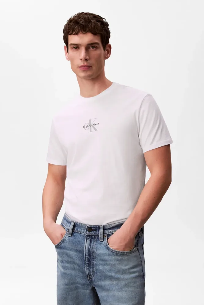Calvin Klein Jeans T-Shirt Regular fit mit Rundhalsausschnitt