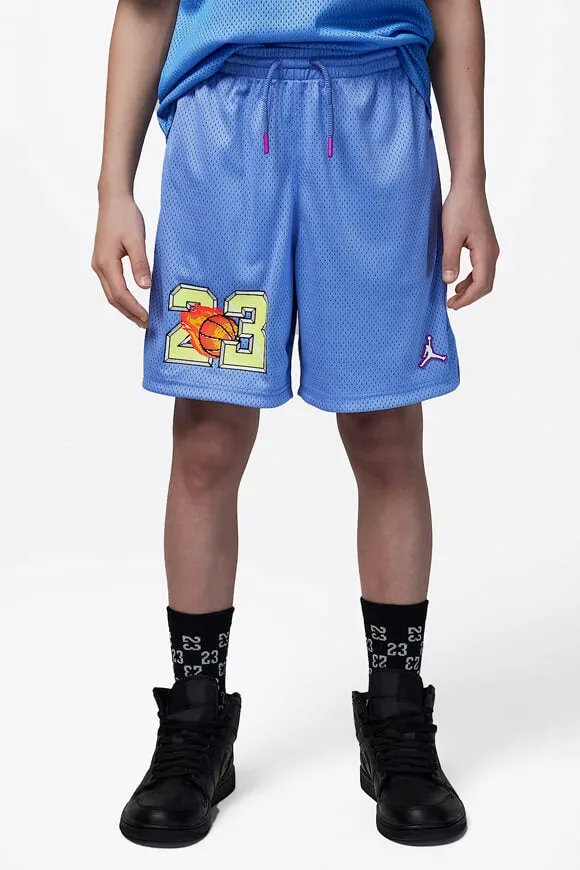 Jordan Air Mesh Shorts - Royal Pulse S Kids