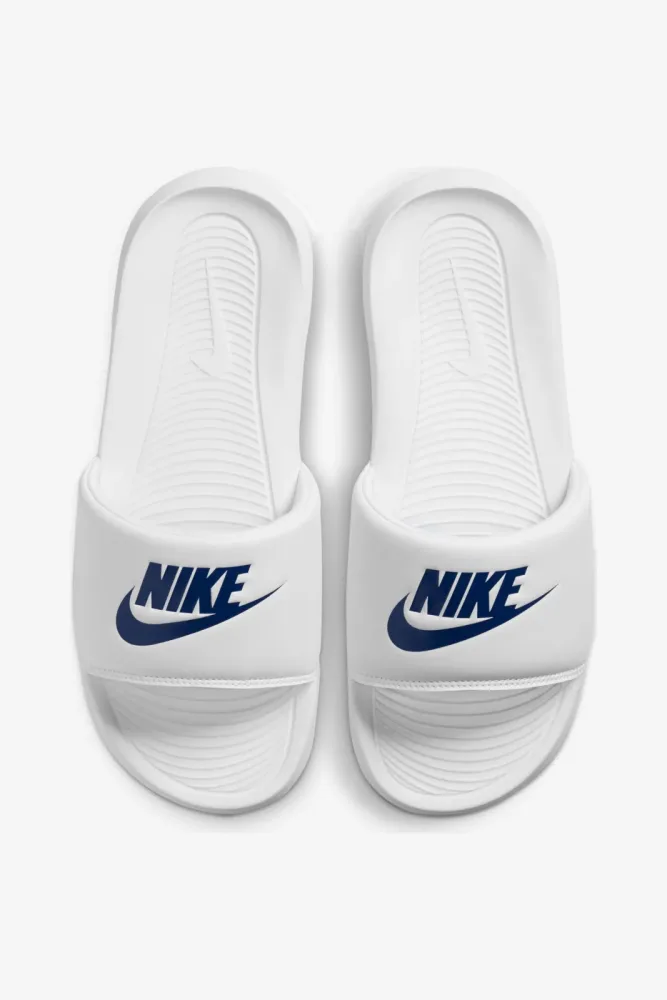 Nike Victori One Pantoletten - Weiss + Game Royal EU41 Herren