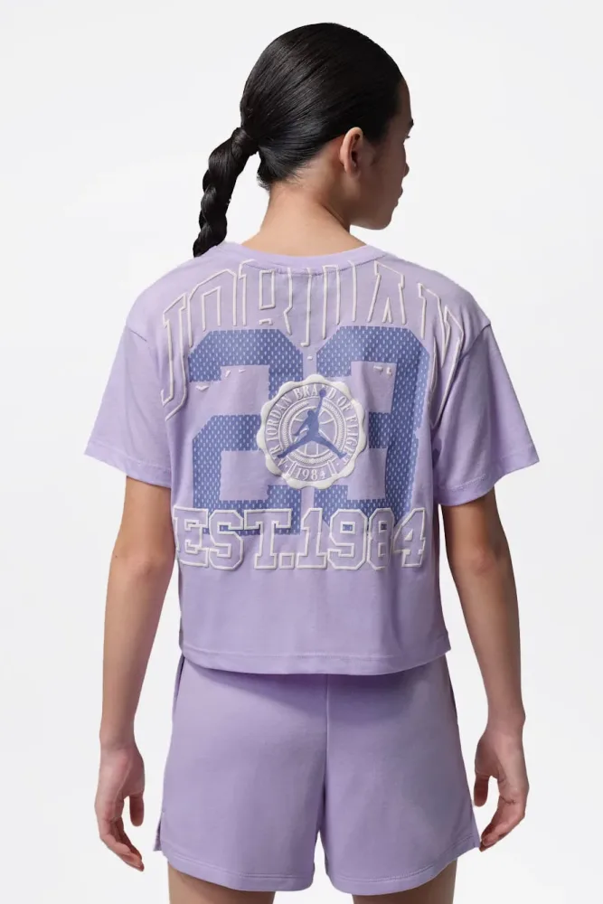 Jordan T-Shirt - Violet Mist M Kids