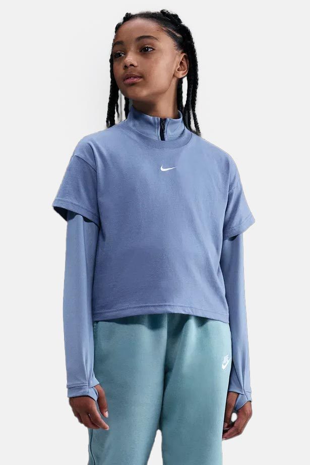 Nike T-Shirt - World Indigo S Kids