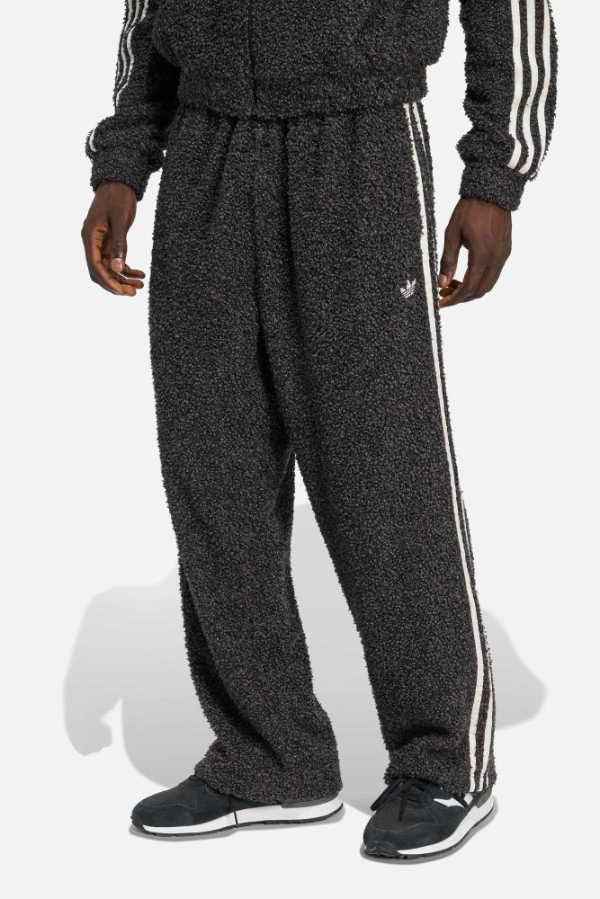 Adidas Originals Boucle Firebird Teddy Trainingshose - Black L Herren