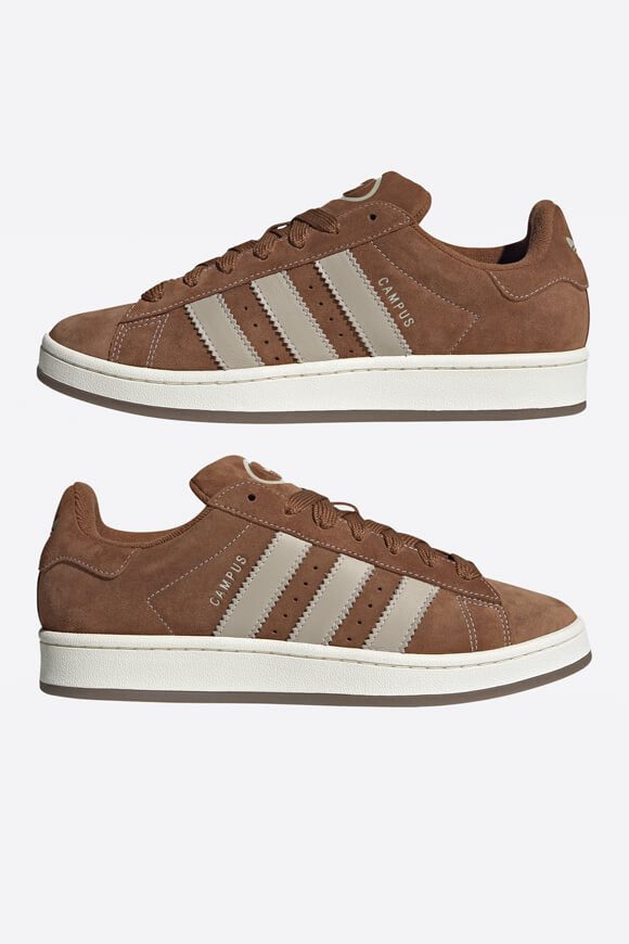 Adidas Originals Campus 00S Sneaker - Wild Brown + Wonder Beige + Off White EU41 1/3 Herren