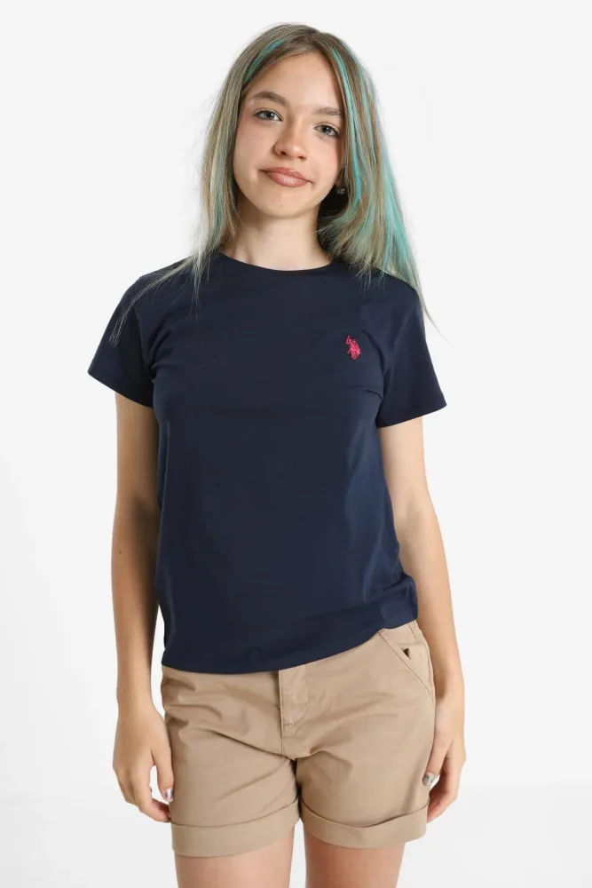 U.S. Polo Assn. Gaia T-Shirt - Navy 12 Kids