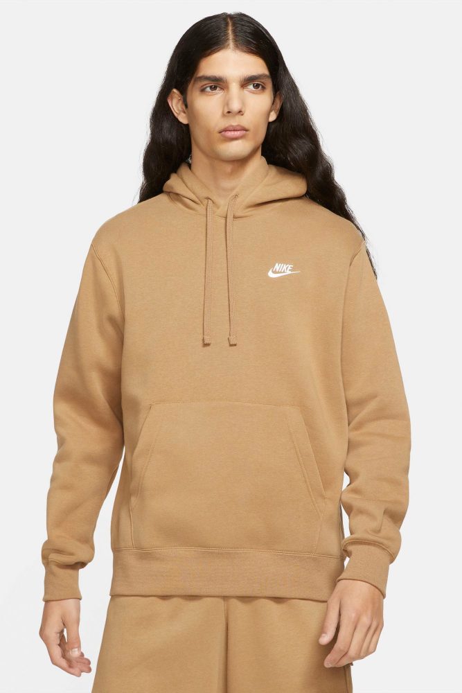 Nike Sportswear Club Fleece Kapuzensweatshirt - Dark Driftwood S Herren