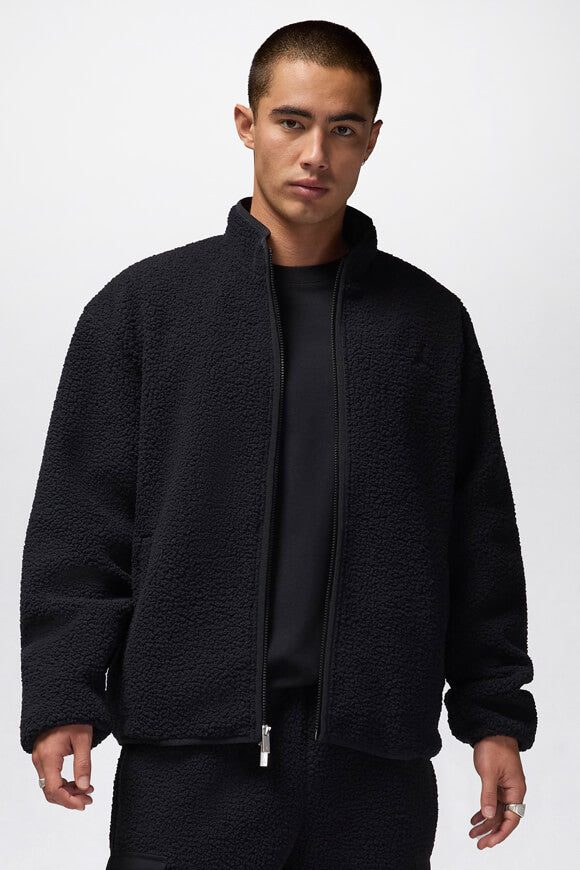 Jordan Sherpa Jacke - Black L Herren