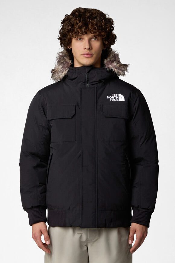 The North Face McMurdo Wattierte Bomberjacke - Black L Herren