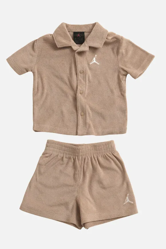 Jordan Frottee Baby-Set - Hemp 12m