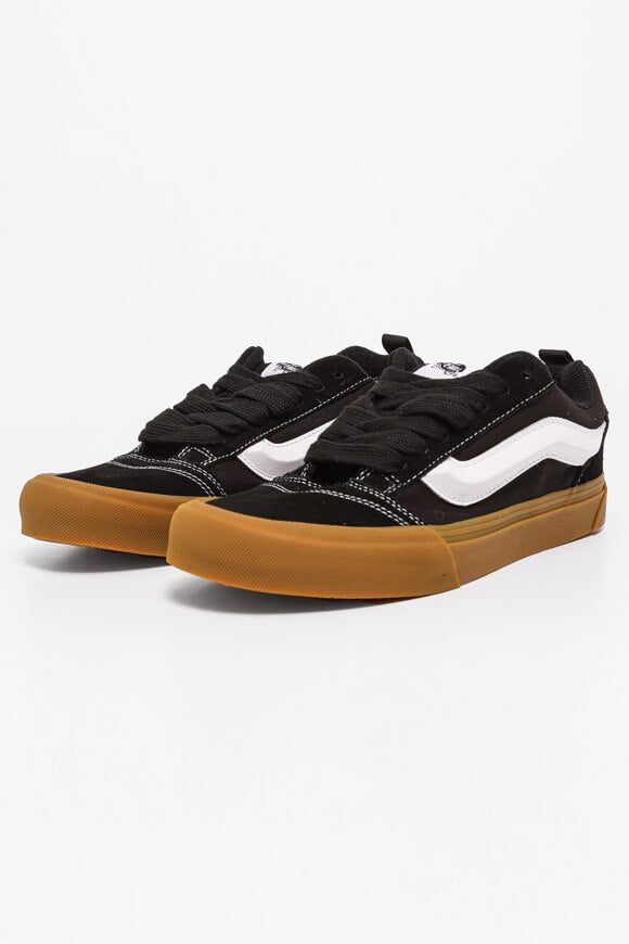 Vans Knu Skool Sneaker - Black + Gum EU40 Herren