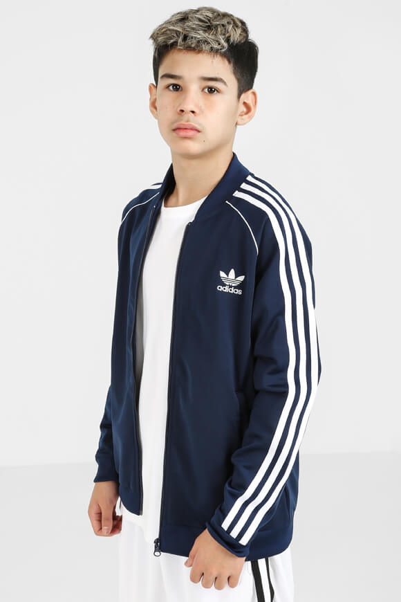 Adidas Originals Adicolor Superstar Trainingsjacke - Indigo Navy 152 Kids