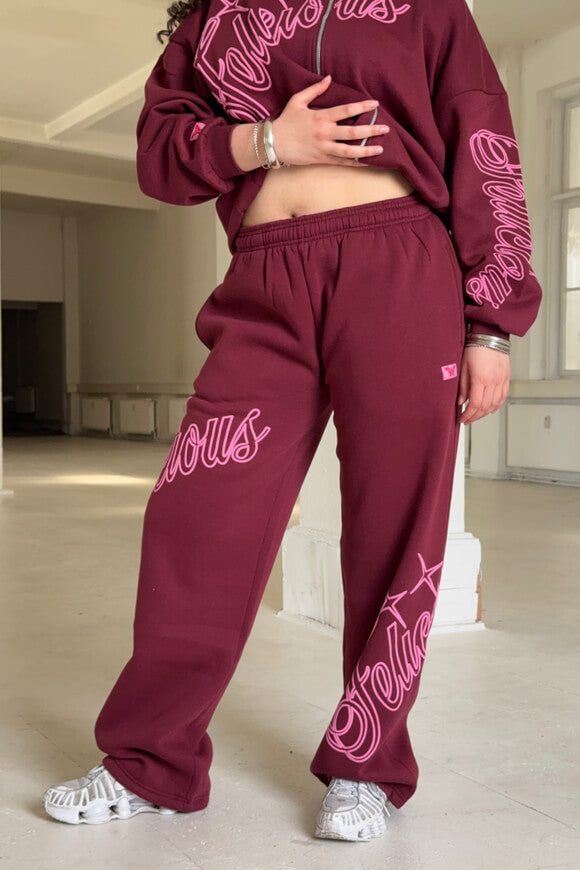 Felicious Star Sweathose - Cold Cherry M Damen