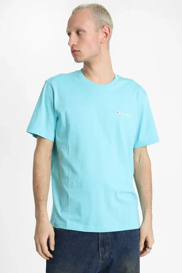 Champion T-Shirt - Aqua Blue S Herren