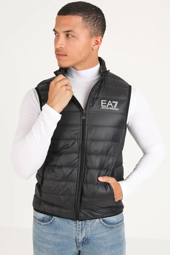 EA7 Emporio Armani Puffer Daunengilet - Schwarz L Herren